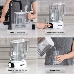 Alchemy® Electric Water Filter Pitcher